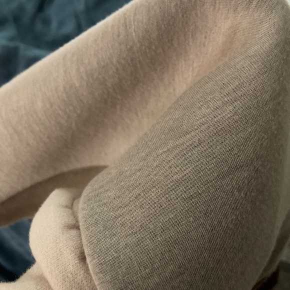 Moncler Tan/Mauve Sweater with Burgundy/light pink Trim - Picture 5 of 5